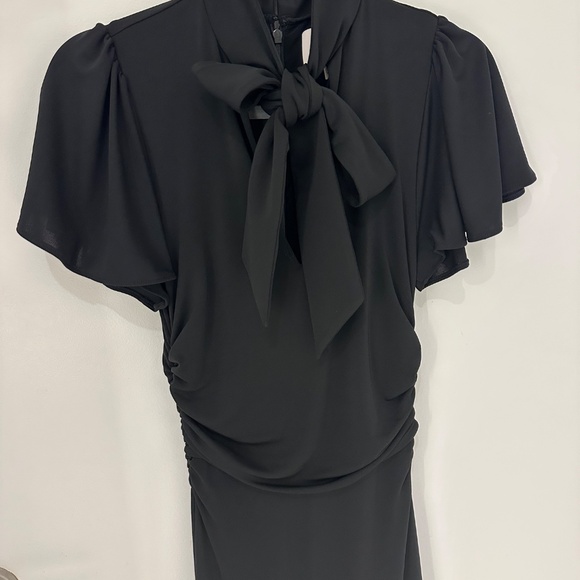 Cinq à Sept Hertha Tie Neck Midi Dress, Size 2 - Picture 10 of 11